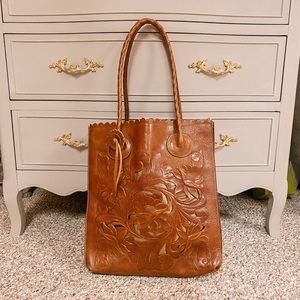 Patricia Nash Leather Tote Bag